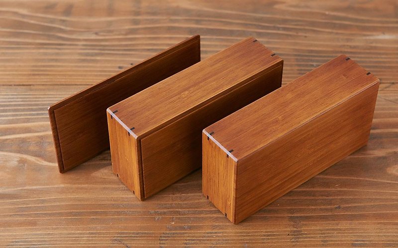 Bamboo box wiping lacquer small (lunch box) | Bottom side | bamboo box parts (A) - Other - Wood Brown