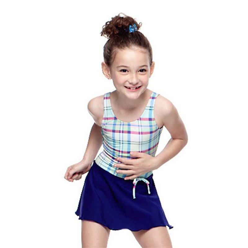 MIT 女童連身裙泳裝 - 泳衣/比基尼 - 聚酯纖維 多色