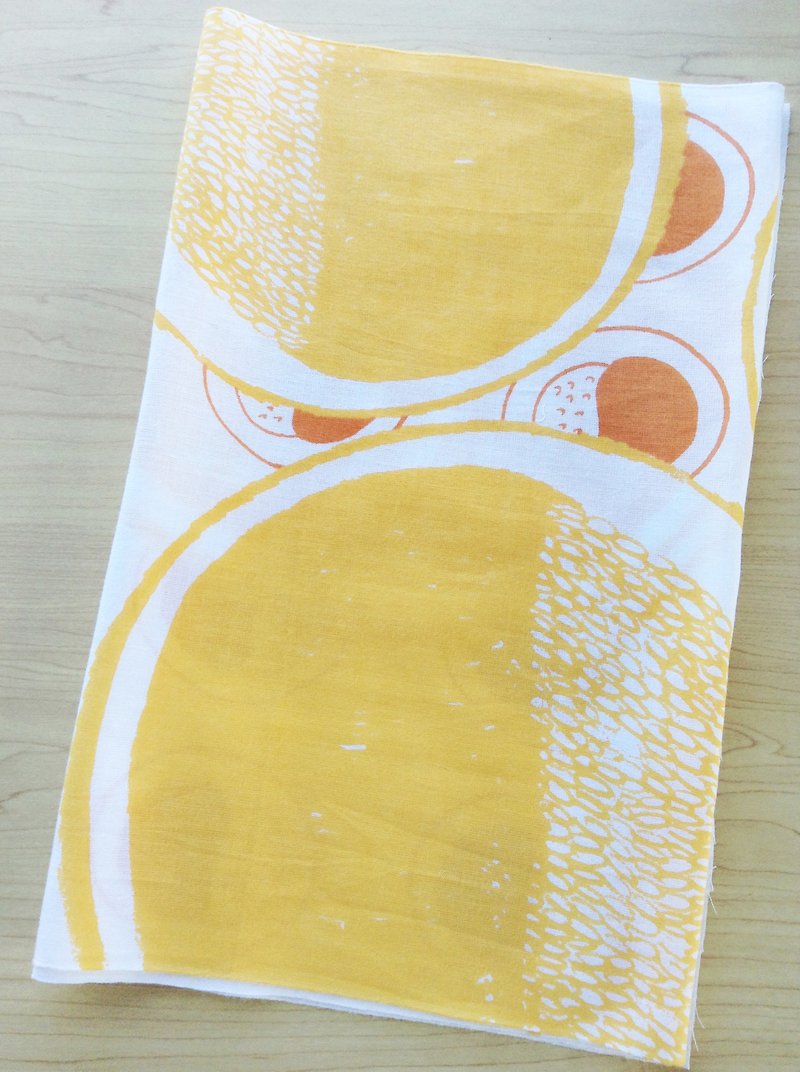 Curry washcloth - อื่นๆ - ผ้าฝ้าย/ผ้าลินิน สีส้ม