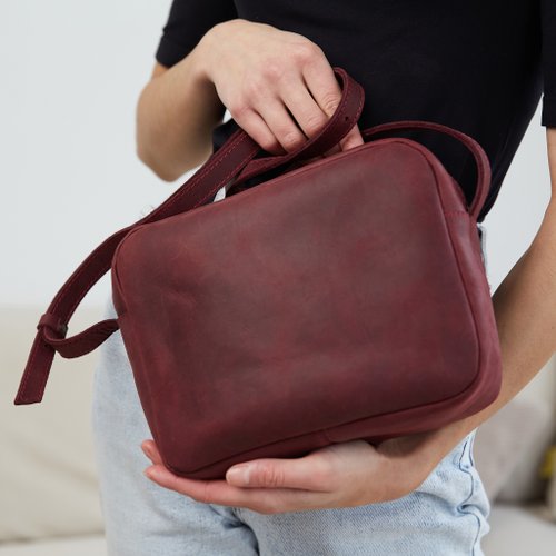 Woman's Leather Shoulder Bag, Crossbody Bag, Ita Bag Accessories