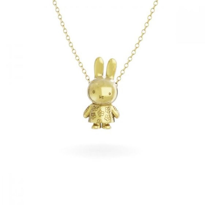 MIFFY - 18CT GOLD VERMEIL FLOWER BODY NECKLACE - Necklaces - Other Metals Gold