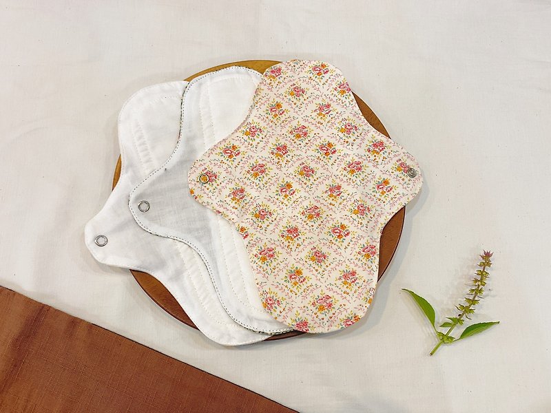 Cloth Sanitary Pad Wings 24cm Daily Use Normal Quantity Pure Cotton/Leakproof - Feminine Products - Cotton & Hemp 