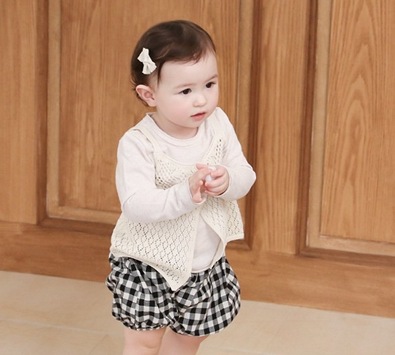 Happy Prince Urban baby shorts made in Korea - กางเกง - ผ้าฝ้าย/ผ้าลินิน สีดำ