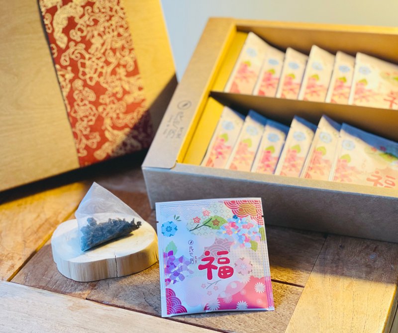 Fuyang Tea Ceremony-Sun Moon Lake Ruby Original Leaf Triangle Tea Bags 12pcs - Teapots & Teacups - Fresh Ingredients 