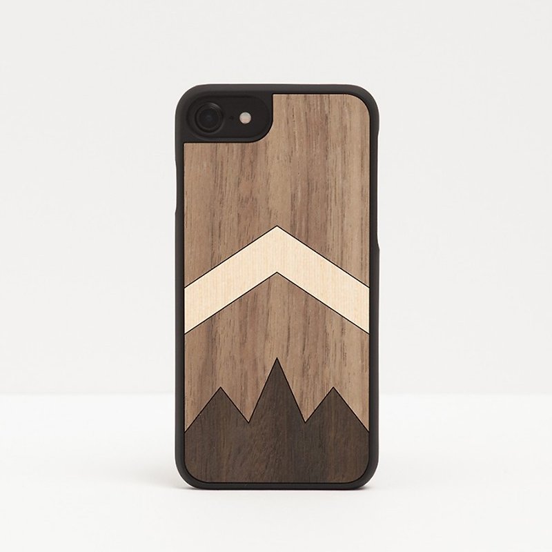 [Pre-Order] Log Phone Case / Totem Brown-iPhone - เคส/ซองมือถือ - ไม้ สีนำ้ตาล