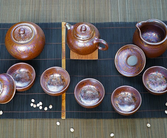 曜変天目黄金茶器セット｜コレクション・所蔵品・秘蔵品に