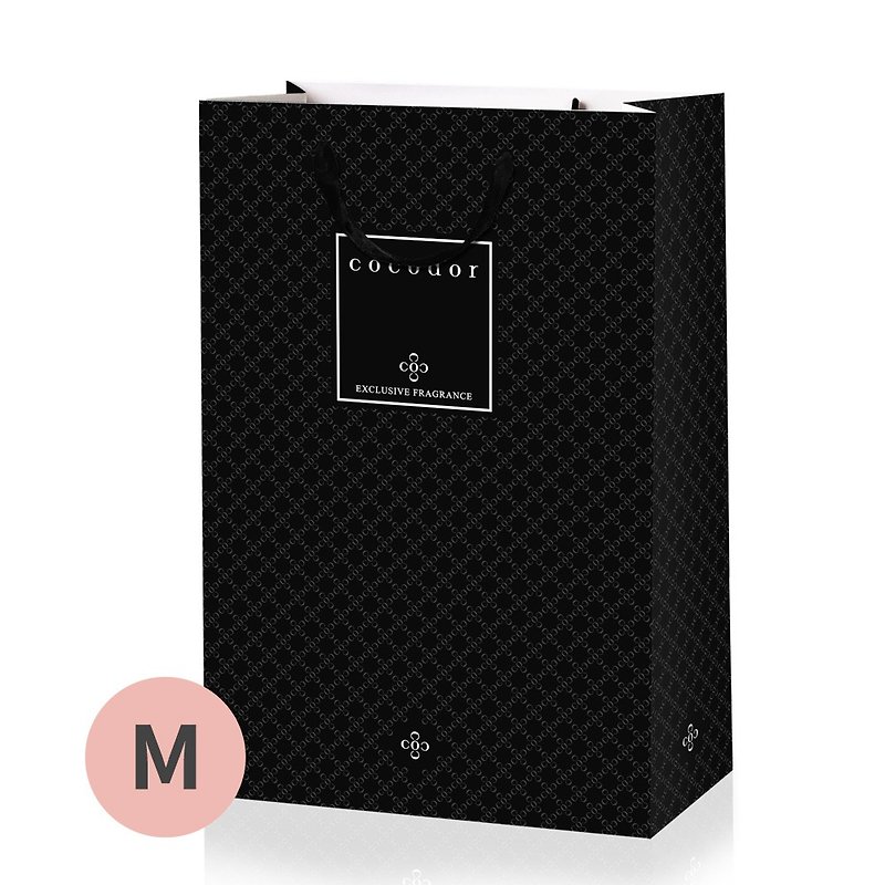 cocodor-brand paper bag-M [Limited to additional purchases and not sold separately] - น้ำหอม - กระดาษ สีดำ