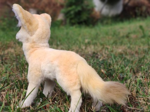 フェネック、ぬいぐるみ - ショップ MoonFoxToys 人形・フィギュア