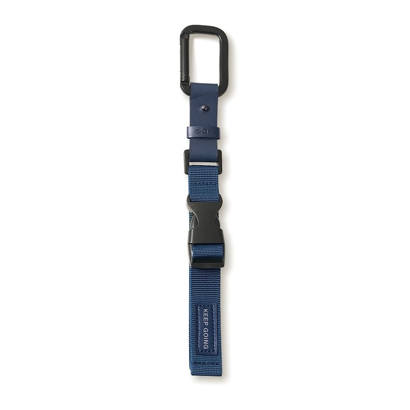 Universal luggage square buckle hanging ring-Deep Sea Blue - Lanyards & Straps - Other Materials 
