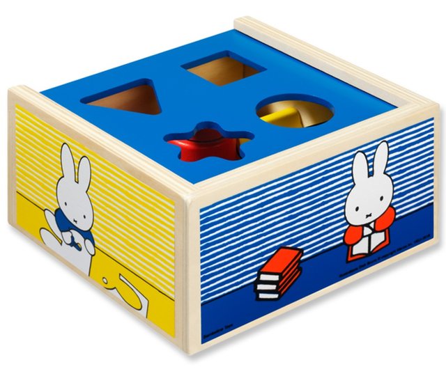 ミッフィー木製ボックス ミッフィー イラスト付き 木製チェスト 12