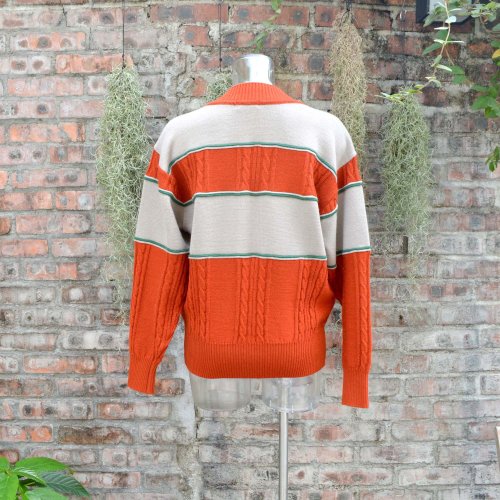 VINTAGE vintage] Balenciaga Golf Club orange landscape