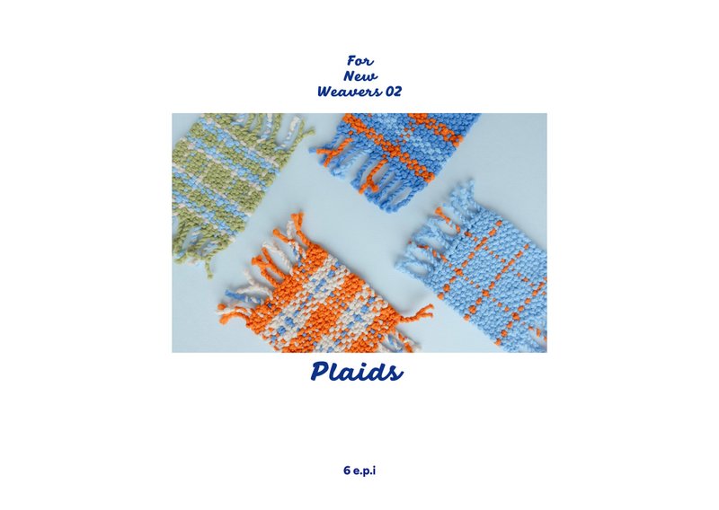 Weaving Pattern) Plaid Coasters (PDF+VIDEO) - 手工藝教學/工具書 - 其他材質 