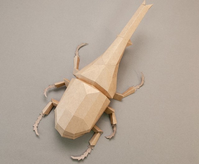 デザインを依頼するDIY手作り3Dペーパーモデルハンギング昆虫