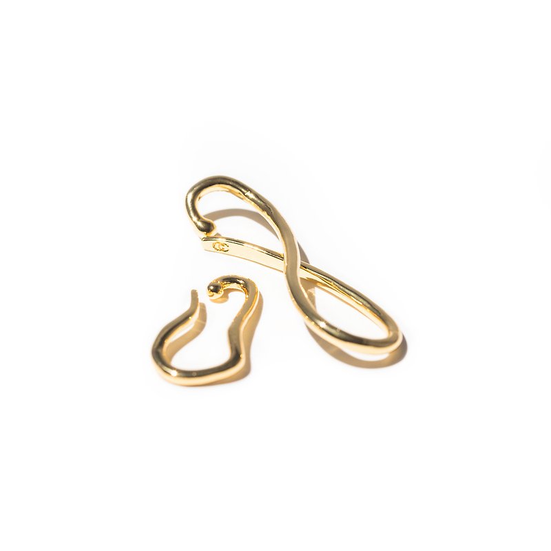 debbie debbie Ear Cuff - Earrings & Clip-ons - Other Metals Gold