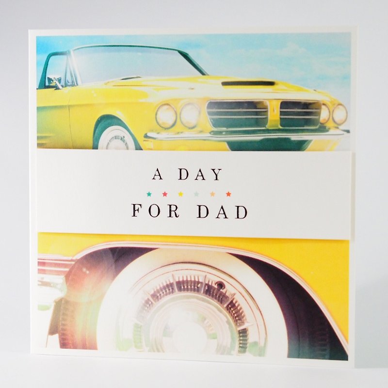 Only a day to prepare for the father [Father's Day card] - Cards & Postcards - Paper Green