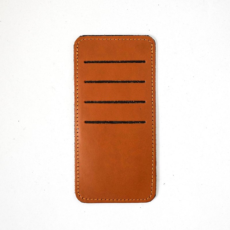 Namecard Holder / Orange Brown - Other - Other Materials Brown