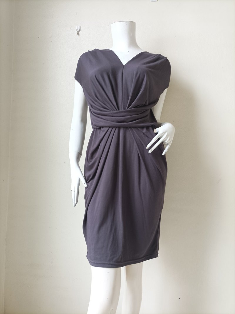 Vintage Mini Dress Atsuro Tayama Dress Size 38 S - 洋裝/連身裙 - 聚酯纖維 