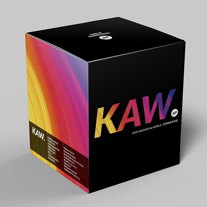 DRIPO | KAW World Coffee Hanging Ear Bag Combination (A total of 8 producing areas) - กาแฟ - วัสดุอื่นๆ 