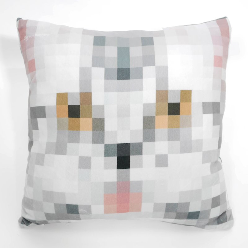 Mosaic British & American Shorthair cat Cushion Cover - Pillows & Cushions - Cotton & Hemp 