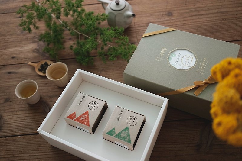 【琅茶】窗花茶香禮盒 | 雙山 (倆盒) - 茶葉/漢方茶/水果茶 - 新鮮食材 