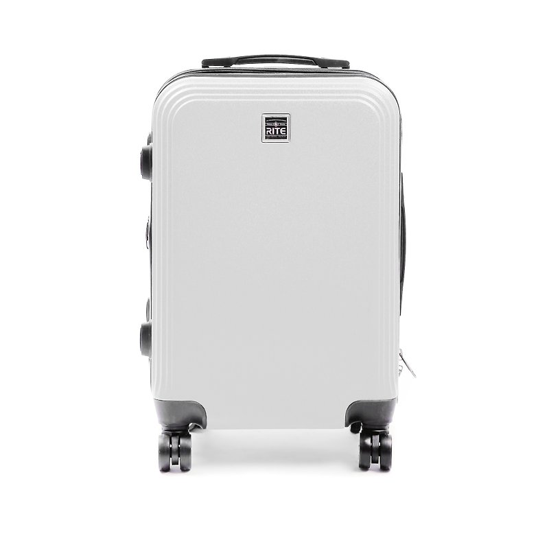RITE║設計師旅遊行李箱-20吋白色款║ - 行李箱/旅行袋 - 塑膠 白色