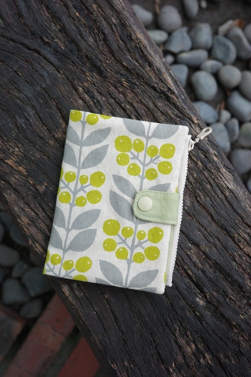 Fruity Musk Fruit - Passport Cover Passport Holder | Handmade by Haibo - Passport Holders & Cases - Cotton & Hemp 