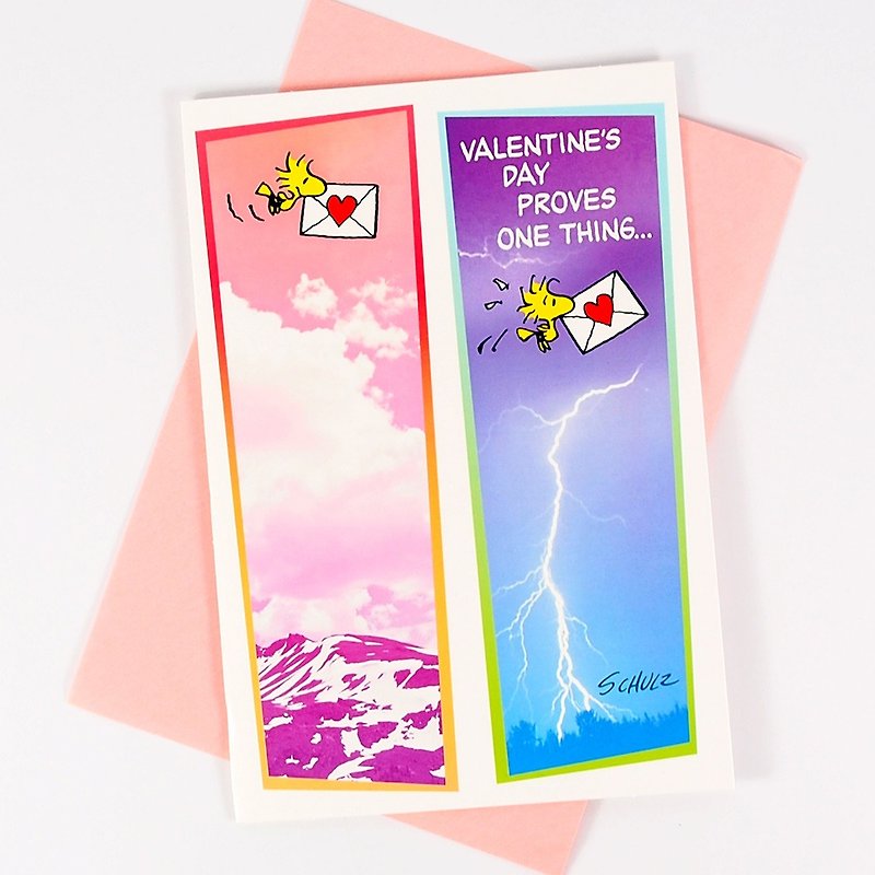 飛鴿傳書到你心裡 情人卡片【Hallmark-卡片 情人節系列】 - 卡片/明信片 - 紙 多色