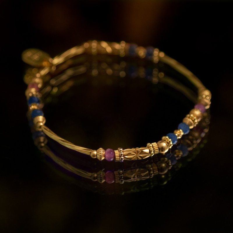 Mystical Astrology_Crown of Pure-hearted Girl - สร้อยข้อมือ - เครื่องเพชรพลอย 