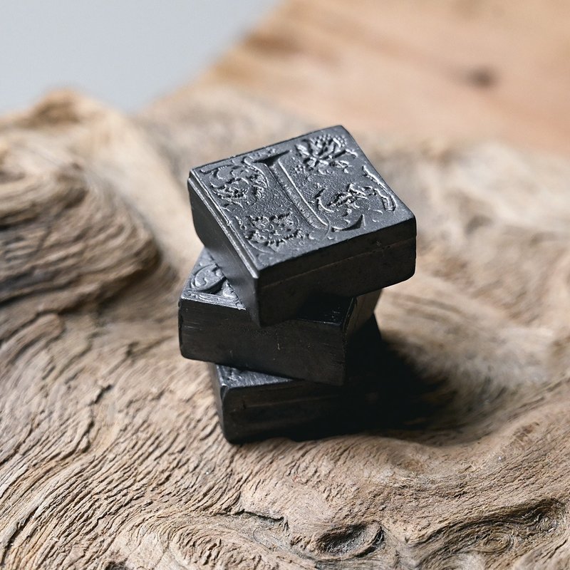 Vintage Movable Type - ตราปั๊ม/สแตมป์/หมึก - โลหะ สีทอง