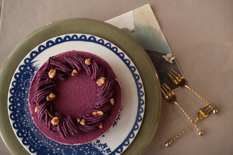 Kyoto Purple Tilithisu (6 " - Savory & Sweet Pies - Fresh Ingredients Purple
