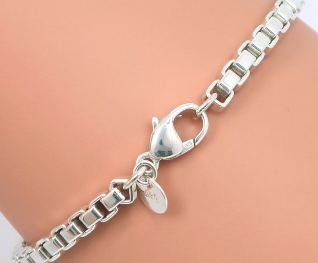 hk【used】Tiffany&Co. ベネチアン ブレスレット シルバー925 【公式通販】