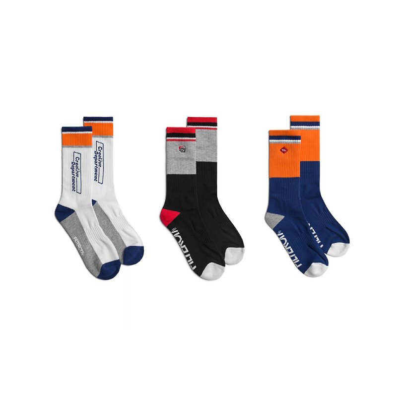 Filter017 FLTR Cassette Series - Socks / 卡帶系列棉襪 - 襪子 - 棉．麻 