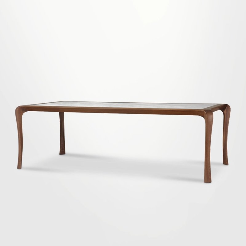[D3 Log Home] Capella North American Walnut Dining Table Marble Table - โต๊ะอาหาร - ไม้ 