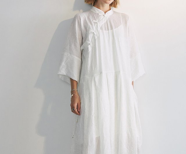 loose cheongsam dress