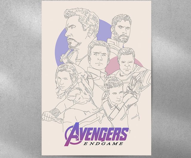 Marvel - Avengers End Game Movie Wall Poster – Epic Stuff