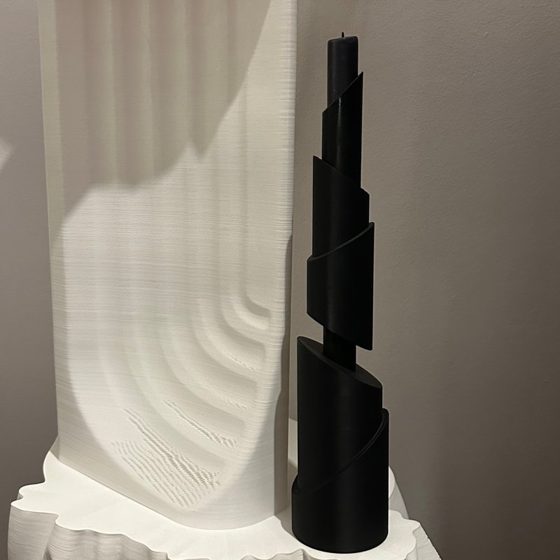 Kōrō 3D Printed 3D Candleholder - 香氛蠟燭/燭台 - 環保材質 