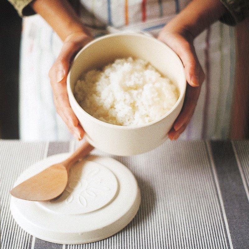 MEISTER HAND rice cooker - ถ้วยชาม - ดินเผา ขาว