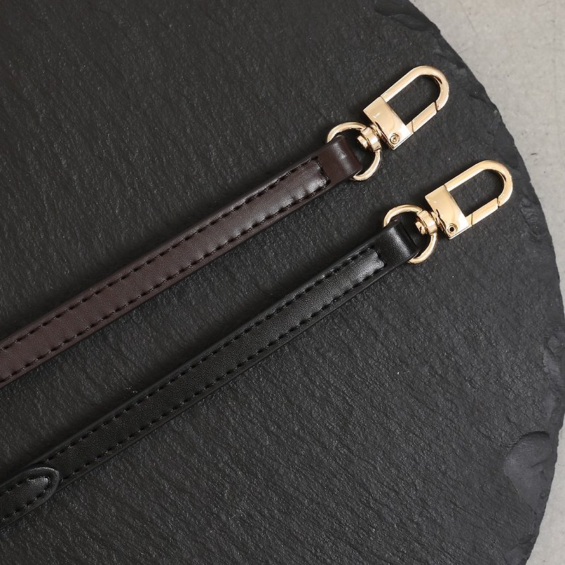 -Shoulder strap- leather - Other - Genuine Leather Black