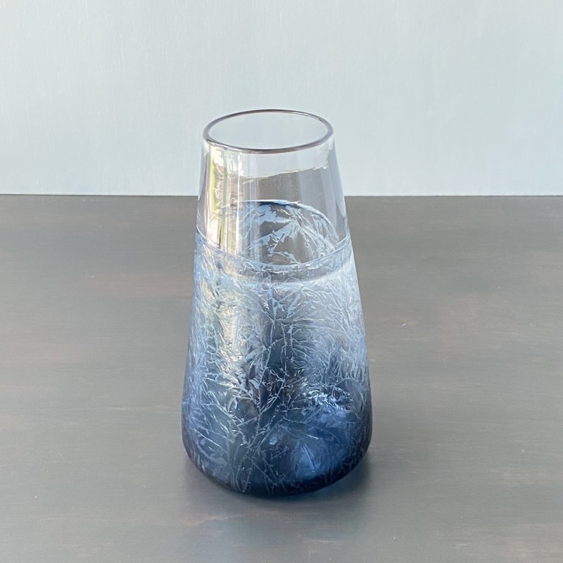 Flower Vase Ice Surface 10 - เซรามิก - แก้ว 