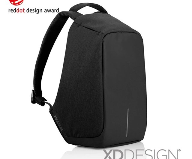 BOBBY Ultimate Security Anti Theft Backpack Pure Black Limited