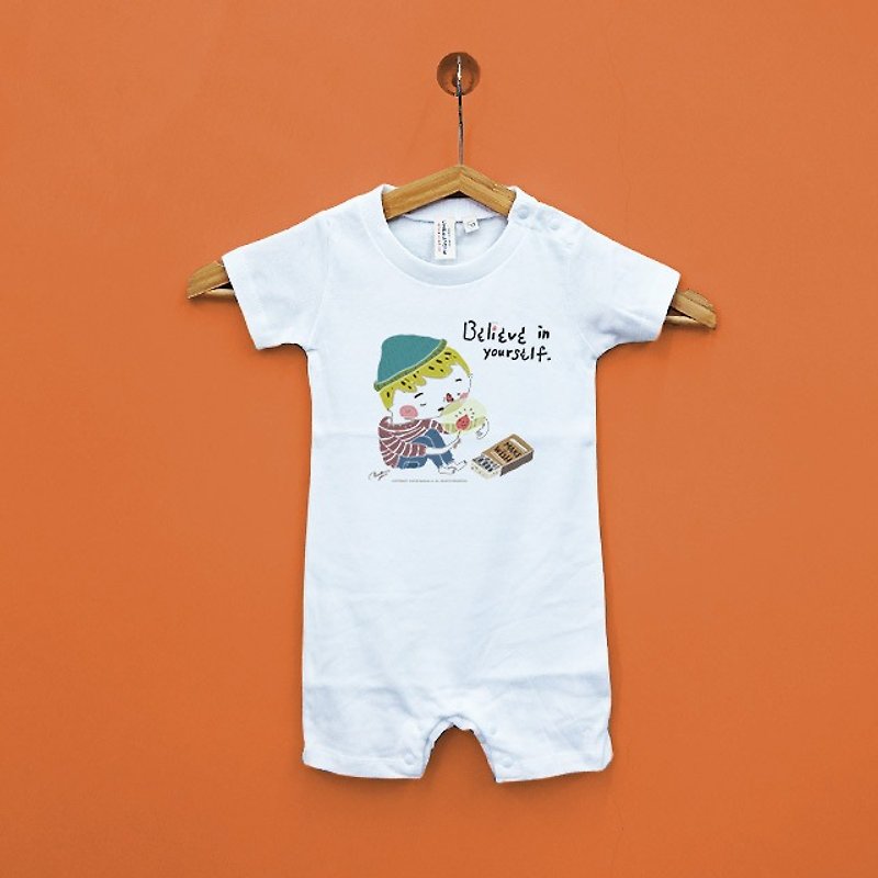 Believe in the strength of the parent of the baby Japan United Athle cotton soft sense of short-sleeved package ass clothing - อื่นๆ - ผ้าฝ้าย/ผ้าลินิน 