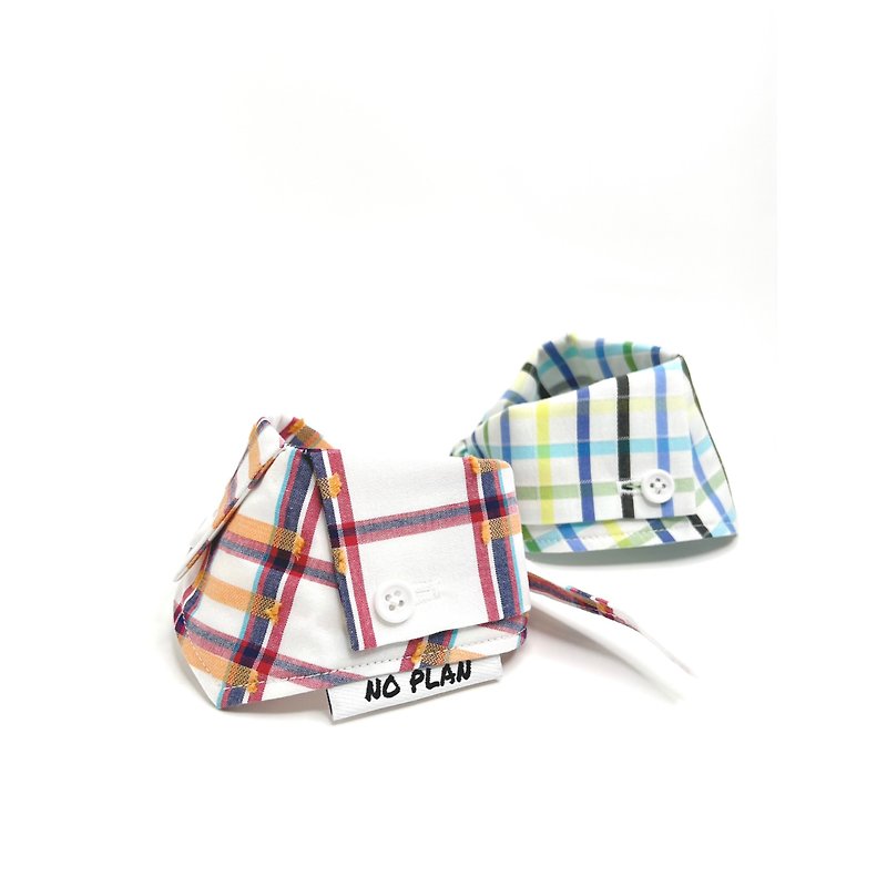 Good student_Pet collar scarf/bow tie - Collars & Leashes - Cotton & Hemp Multicolor