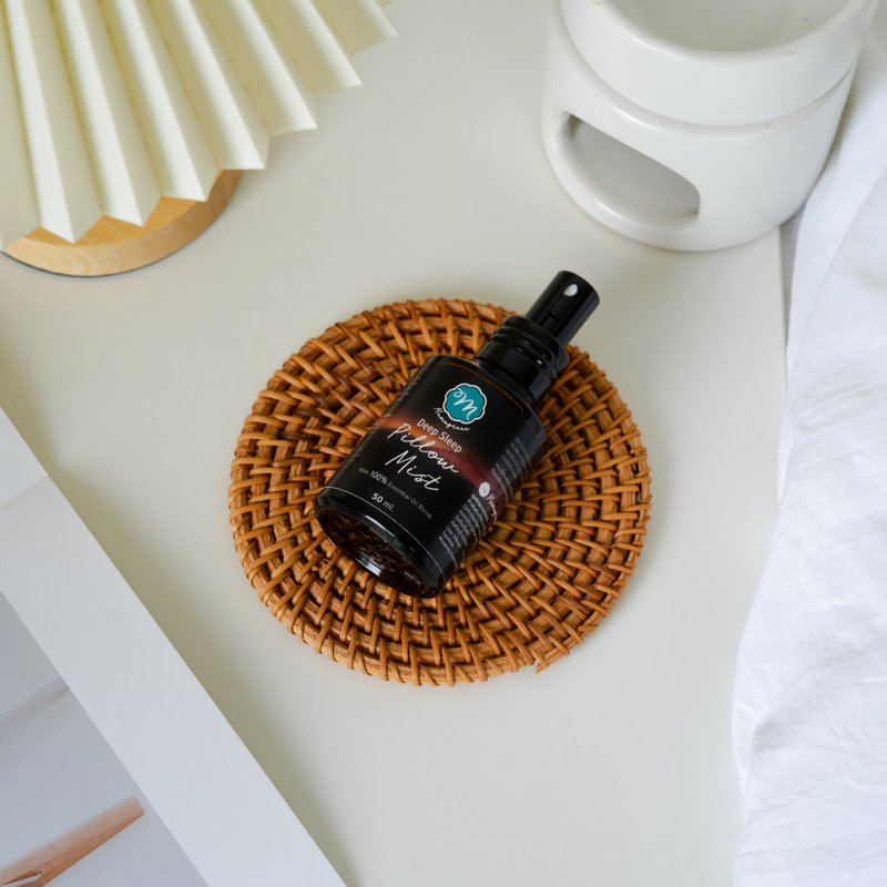 靜夜安眠精油噴霧瓶 療癒精油 放鬆舒眠 睡前儀式 冥想空間 - 香薰/精油/線香 - 精油 透明