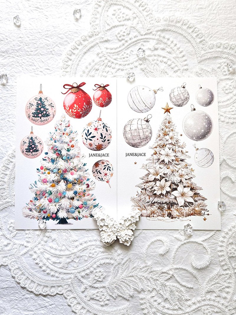 Christmas Tree Paper - 貼紙 - 紙 