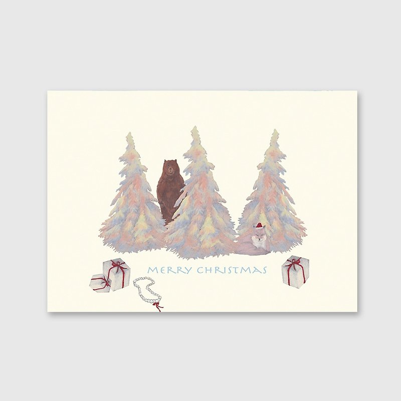 クリスマス期間限定のバッチ - ロマンチックなクリスマス - カード・はがき - 紙 
