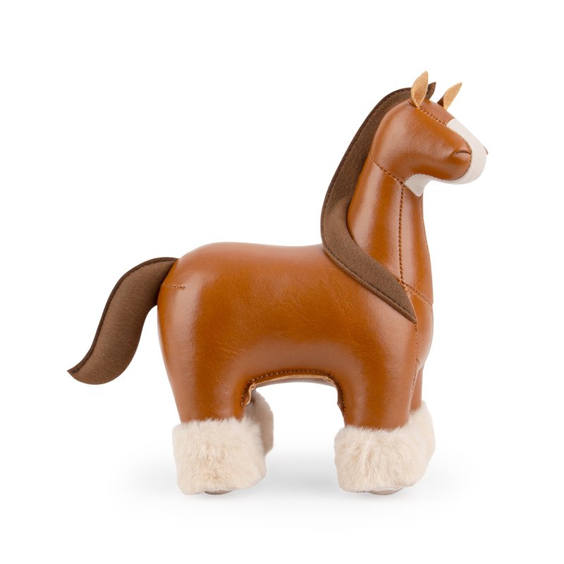 【2026生肖款紙鎮】馬 Horse Shire 皮革擺飾 | 聖誕禮 生日禮 - 擺飾/家飾品 - 人造皮革 