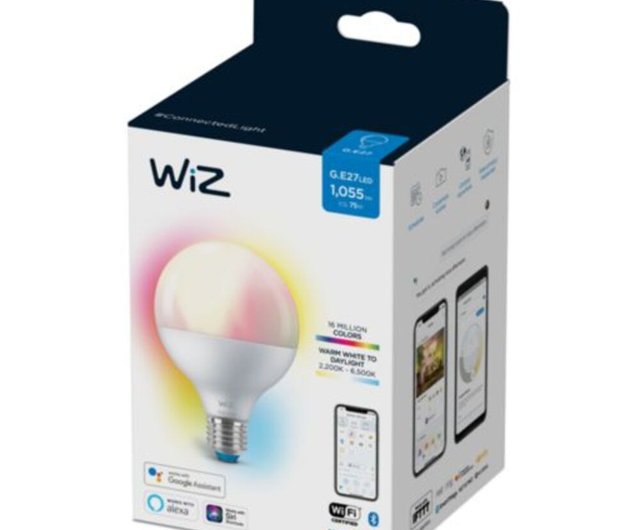 WiZ Wi-Fi Smart LED Bulb - 11W / E27 / G95 - Shop Zenox Lighting - Pinkoi