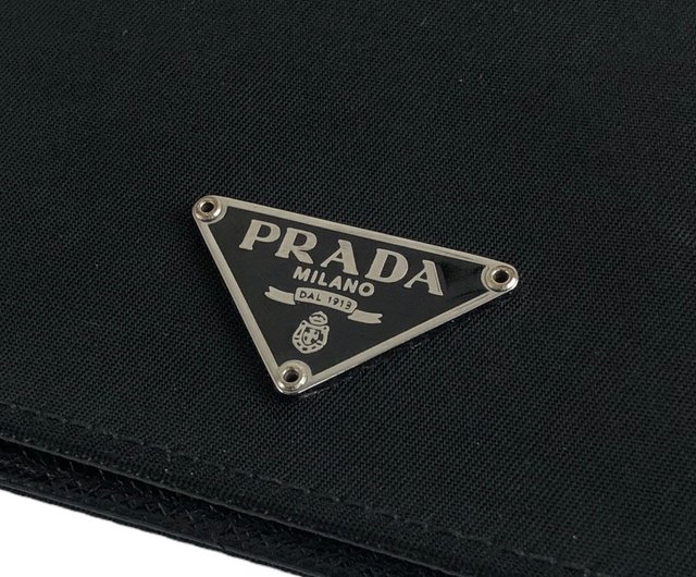 日本直送 名牌中古包 】PRADA プラダ トライアングルロゴ ナイロン