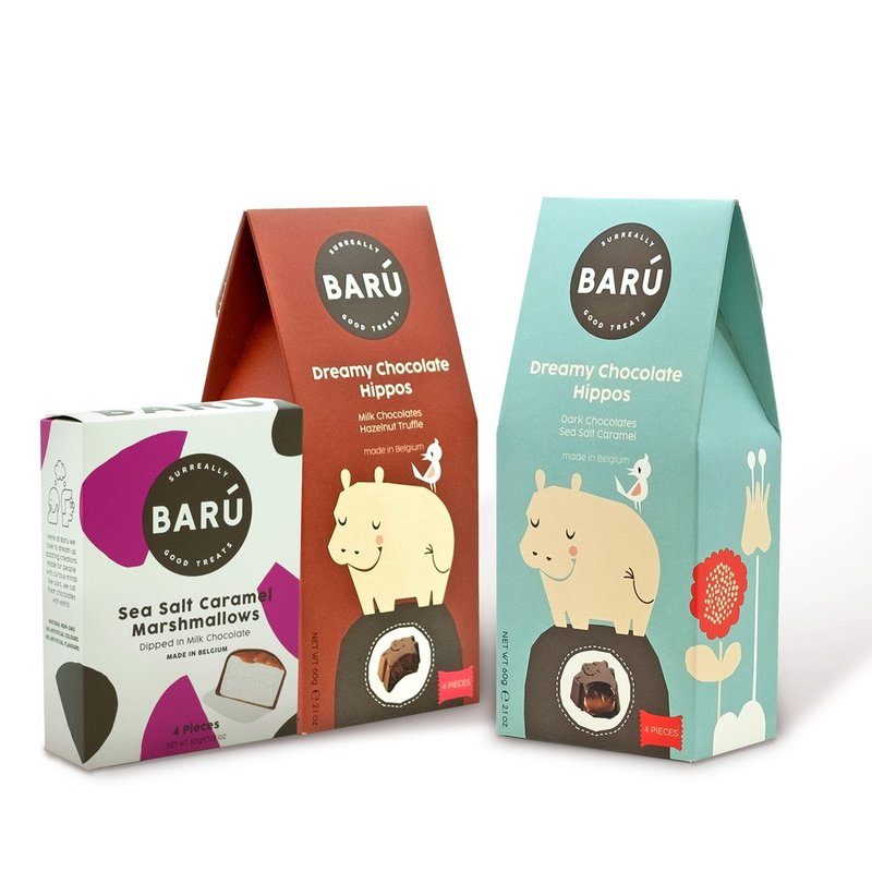 【Foreign Sweets】BARU Belgian Specialty Chocolate Set - Snacks - Other Materials 