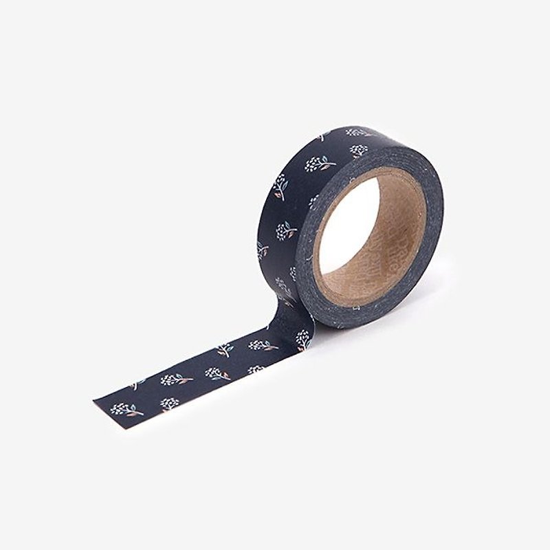 Dailylike single roll of paper tape -71 hydrangea, E2D43410 - Washi Tape - Paper Blue